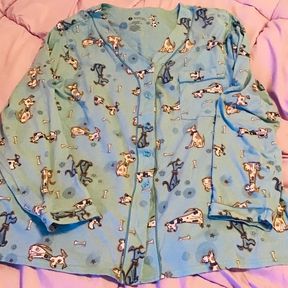 Essentials by Enchanted blue pajamas